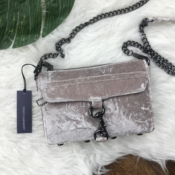 Rebecca Minkoff Handbags - Rebecca Minkoff • Velvet Crossbody Mini Mac Bag